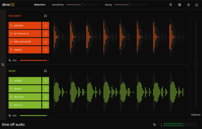Time Off Audio Dime (tt)